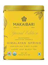 Makaibari Special Edition Himalayan Spring First Flush Black Tea - 100gm, 3.5 Ounce | Darjeeling Loose Leaf Black Tea - USDA Organic Certified Tea | Medium Caffeine